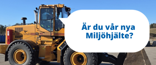 Ledig tjänst Hjullastarförare