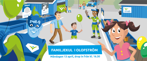 Familjekul i Olofström 13 april 2026