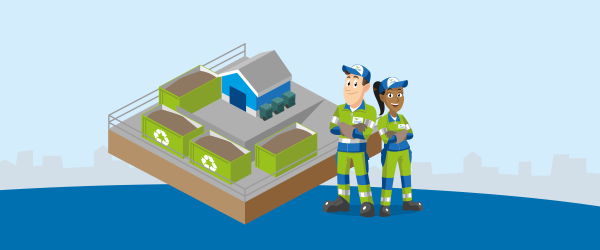 Återvinningscentral VMAB