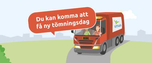 Ny tömningsdag från oktober 2026