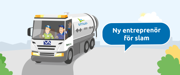 Ny entreprenör för slambil